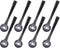 8 Pieces Side Brushes Replacement Part Compatible with Shark ION Robot IQ R101AE (RV1001AE), IQ R101 (RV1001), RV1000 Vacuum Cleaner Accessory Parts Vacuum Cleaner Replacement Parts