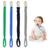 Pacifier Clip for Boys - 4 Pcs Pacifier Holder Leash for Girls, Soft Braided Pacifier Clips 100% Handmade Fits All Pacifiers, Modern Unisex Binky Holder(Green/Jewel Blue/Navy Blue/Gray)
