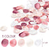 Der Rose 600pcs Artificial Flowers Silk Rose Petals Flower Girl Scatter Petals for Wedding Aisle Centerpieces Table Confetti Party Favors Home Decoration