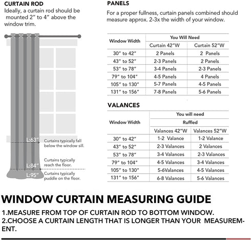 Deconovo Thermal Insulated Blackout Curtains for Sliding Glass Door - Light Blocking Curtains with Rod Pocket, Window Panels for Livingroom, Set of 2 Panels (W52 x L95 Inch, Royal Blue)