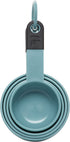 KitchenAid Classic Measuring Cups, Set of 4, Aqua Sky/Black