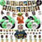 Birthday Decorations, Birthday Party Supplies with Foil Baby Yoda Balloon, Happy Birthday Banner, Cake Toppers, Balloons, Hanging Swirl, Stickers Party Decorations for Kids Boys Party