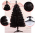 S-SSOY 3 Foot Christmas Trees Artificial Xmas Pine Tree with PVC Leg Stand Base Home Office Holiday Decoration (Black)