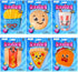 ArtCreativity Fast Food Squeeze Toys for Kids, Set of 6, Super Soft Slow Rising Stress Relief Toys in 6 Cute Designs, Squeezable Birthday Party Favors and Goodie Bag Fillers