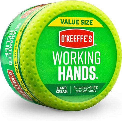 O'Keeffe's Working Hands Hand Cream Value Size, 6.8 Ounce Jar, (Pack of 1)