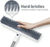 Keypan 2 Pack Scrub Brush for Cleaning, Floor Scrub Brush with Long Handle 50" and Adjustable Head, Cleaning Scrubber Brush for Shower Deck Bathtub Tub Tile Grout Bathroom Patio Kitchen