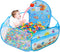 Dressbar Kids Ball Pit with Basketball Hoop Pop Up Children Play Tent, Ocean Pool Baby Playpen ,Portable Toys Gifts for Girls Boys Toddlers 2 3 4 5 6 12 Months Year Old (Balls not Included)
