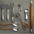 Nambe - Gourmet Collection - Curvo All-Purpose Tongs - Measures at 13" x 1.5" - Made with Stainless Steel - Designed by Steve Cozzolino