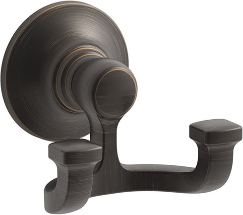 KOHLER K-11414-2BZ Bancroft Robe Hook, Oil-Rubbed Bronze