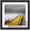 12x12 Picture Frames Black Solid Wood Display Pictures 10x10 or 8x8 with Mat or 12x12 without Mat - 12x12 Inch Square Photo Frames with 2 Mats for Wall or Tabletop Mount, 1 Pack