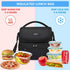 Lunch Bag,VASCHY Insulated Lunch Box Leak-proof Cooler Bag in Dual Compartment Lunch Tote for Men,Women,14 Cans