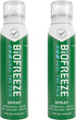 Biofreeze Menthol Pain Relieving Spray 4 FL OZ Colorless Aerosol Spray (Pack Of 2) For Pain Relief Associated With Sore Muscles, Arthritis, Simple Backaches, And Joint Pain (Packaging May Vary)