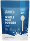 Judee’s Pure Whole Milk Powder 11 oz - 100% Non-GMO, rBST Hormone-Free, Gluten-Free and Nut-Free - Pantry Staple, Baking Ready, Great for Travel, and Reconstituting - Made in USA