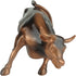 Official Bronze Wall Street Bull Stock Market NYC Figurine Statue (Small 3.5")
