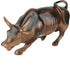 Official Bronze Wall Street Bull Stock Market NYC Figurine Statue (Small 3.5")