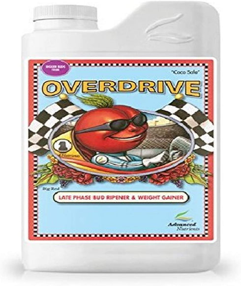 Advanced Nutrients 3750-14 Overdrive Fertilizer 1 Liter, Brown/A
