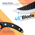 Belnk Butcher Knife 6-Inch High Carbon Stainless Steel Kitchen Chef Knives with Sheath and Gift Box Vking Knife Fillet Meat Cleaver Knives for Home, Camping, BBQ