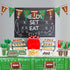 Football Party Supplies Football Touchdown Game Day Accessory for Superbowl and Including Birthday Banner, Plates, Cups, Napkins, Tableware, Tablecloth, Banner, Serves 20