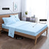 Mejoroom Bed Sheets Set Full Size 15 Inches Deep Pocket 1800 Thread Count Microfiber Sheet,Bedding Super Soft Hypoallergenic Breathable,Resistant Fade Wrinkle Cool Warm - 4 Piece (Full, Lake Blue)