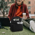 Beautyflier Reusable Insulated Coffee Cup Carrier, Portable Drink Holder with Handle Organizer Tote Bag for Hot & Cold Drinks