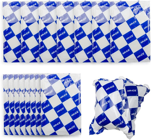 Shipping Cold Packs Ice Pack Sheets for Coolers Reusable, Ice Pack for Shipping Frozen Food, Shipping Dry Ice Pack Freezer Pack for Lunch Bag Long Lasting Cool Packs for Shipping, 6.9" x 4.7" 15 Packs