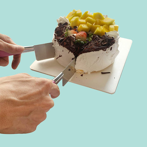 Cake slicer cutter, Stainless Steel Cake Server, Pie Knife Cake Lifter Tools,cake knife,cake Pie Cutting Guider Bread Pizza,for Cakes, Pie, Desserts and Pizza
