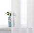 Randall White Linen Sheer Curtain Panel Sets of 2 with Rod Pocket Open Weave Faux Linen Window Treament for Living Room Bedroom Farmhouse, 54x63 Inch, Snow White