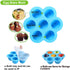 Silicone Egg Bites Molds for Instant Pot Accessories 6 Qt 8 Quart, Including Steamer Rack Trivet with Heat Resistant Handles, 5-Piece Measuring Spoons as Bonus, Sous Vide Egg Poachers