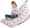 Stuffed Animal Bean Bag Chair Kids Toy Storage Organizer Stuffie Seat, Foldable Floor Chair Sofa Toy Storage Bean Bag Chair Seat for Kids, Teens and Adults Extra Large Super Soft Velvet?Only Cover Bag