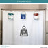 SnugSet | Ultra Strong Secure Hold Tension | No Rust | 43-72" | Adjustable | Gold Shower Curtain Rod