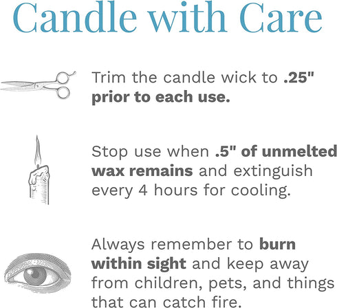 CANDLE-LITE Ocean Blue Mist Candle, 18 oz