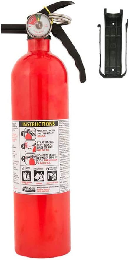 Kidde FA110 Multi Purpose Fire Extinguisher 1A10BC, 1 Pack