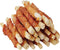 MON2SUN Dog Rawhide Twist Chicken Hide Sticks 5 Inch 25 Count for Puppy and Small Dogs