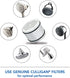 Culligan WHR-140 WTR FiltrationCartridge Shower Filter Replacement Cartridge, 1 Count (Pack of 1), White