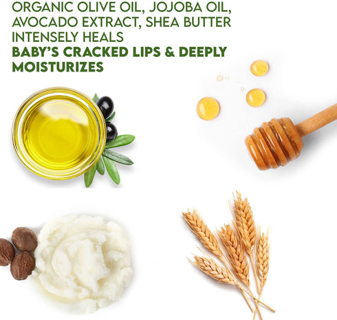 WBM Care Lip Balm, Formulated with Plant Based Ingredients, Nourishing & Moisturizing, Natural Lip Balm-0.12oz