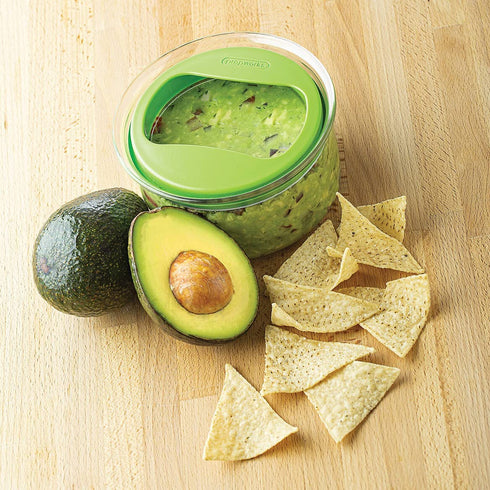 Airtight Guacamole Saver - Fresh Guacamole Keeper Food Storage Container - 2-Cup