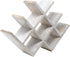 Sorbus® Wine Rack Butterfly - Stores 8 Bottles of Wine - Sleek and Chic Looking - Minimal Assembly Required (Grey Wood)