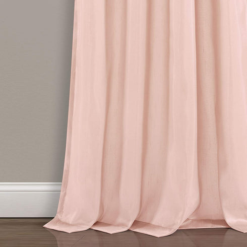 Lush Decor Gray and Blush Night Sky Panel for Living, Bedroom, Dining Room (Single Curtain), 84" x 42"