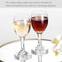 Shot Glasses, 1.75oz Mini Wine Glasses Set of 6, Cute Shot Glasses/Great for White and Red Wine/Wine Glass Clear/Tasting Glasses