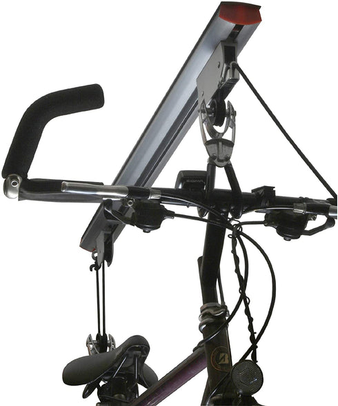 RAD Cycle Products Rail Mount Bike and Ladder Lift for Your Garage or Workshop Holds up to 75 Pounds No Mounting Board Needed