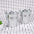 BESTOMZ Mini Metal Bucket Set of 6 10.5x7.2x10.5cm