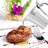 Double Insulated Gravy Boat - Stainless Steel Sauce Jug with Hinged Lid Hinged Lid Ideal for Gravy or Cream at Thanksgiving (450ML/16 OZ)