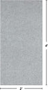 ITSOFT Ultra Premium Non Slip Felt Area Rug Pad, Thick Cushioned Gripper Pad for Hardwood Floors Under Carpet Protects Floors, 1/4" Thickness, 2 x 4 Feet