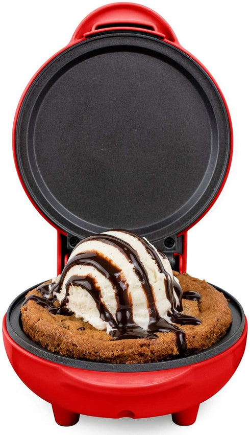 Nostalgia MyMini Griddle compact size for dorms, small kitchens 5 Inch Non stick cooking surfaces easily wipe clean