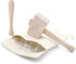 Pack of 2 Professional Lewis Bags and 1 Piece Ice Mallet,1pc Muddler Bar Tool Set Reusable Canvas Crushed Ice Bags for Home Party Bar Kitchen Dried Ice Crushing