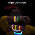 Glow Sticks Bulk Party Supplies 458 Piece Glow in The Dark Party Favors Pack for Kids/Adults with 200 Super Bright Glowsticks and Connectors for Bracelets, Necklaces, Glasses, Flower Balls