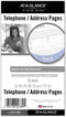 AT-A-GLANCE Day Runner Telephone and Address Pages, Refill, Loose-Leaf, Undated, for Planner, 3-3/4" x 6-3/4", Size 3, 30 Sheets/Pack (013-230)
