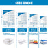 Vacuum Storage Bags 7 pack, Space Saver Sealer Bags for Clothes Blankets Comforters with Hand Pump (Large)