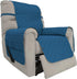 Easy-Going Sofa Slipcover Waterproof Recliner Chair Cover Non-Slip Fabric Couch Cover for Living Room Washable Furniture Protector for Pets Kids Children Dog Cat (Recliner,Peacock Blue)