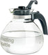 CAFÉ BREW COLLECTION High Quality Borosilicate Glass Stove Top Whistling Tea Kettle - Best BPA Free Whistling Tea Kettle - Best Glass Tea Kettle - 12 Cup Stovetop Glass Whistling Tea Kettle by Medelco